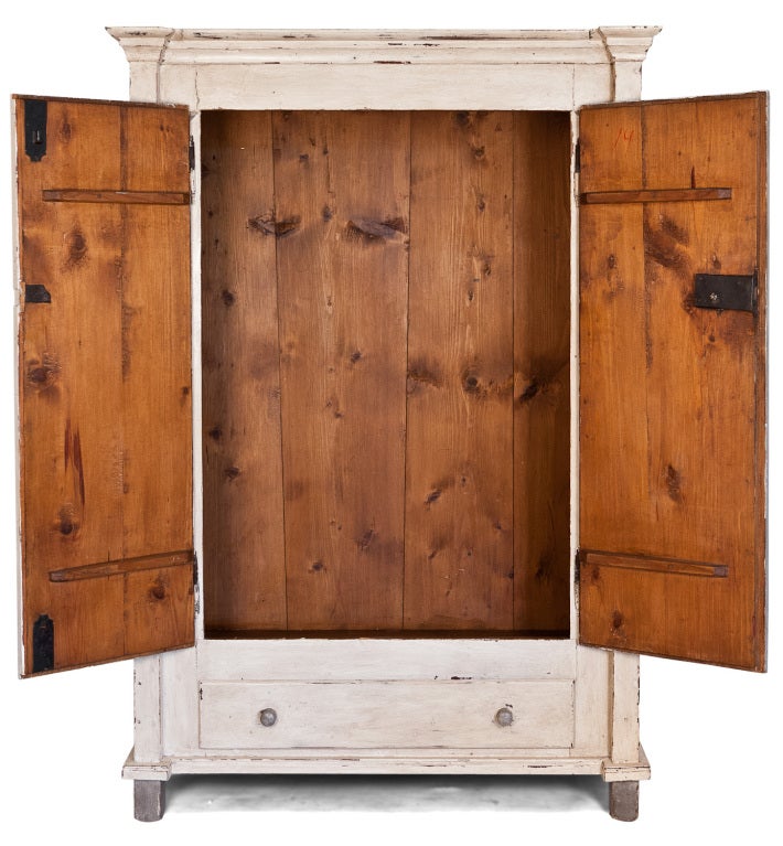 Antique Austrian Painted Armoire at 1stdibs