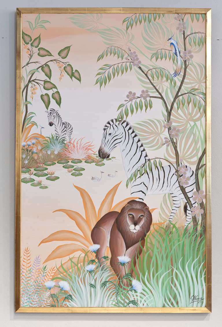 Oil on Canvas "Jungle 1"