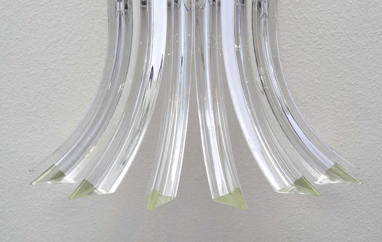 Appliques « Curve » en verre de Murano dans le style de Venini en vente 1