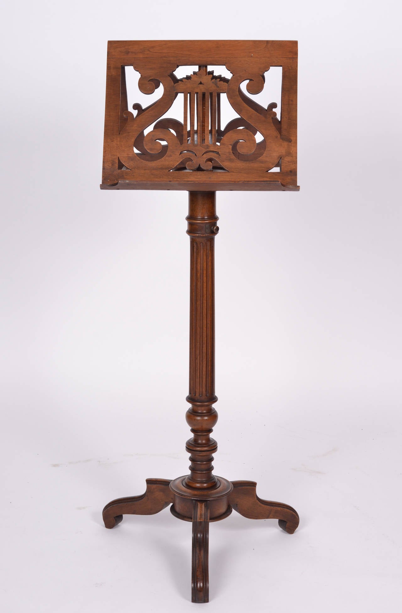 Hand-Carved French Louis XVI Adjustable Lectern