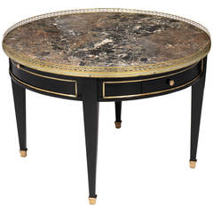 Antique Louis XVI Bouillotte Coffee Table