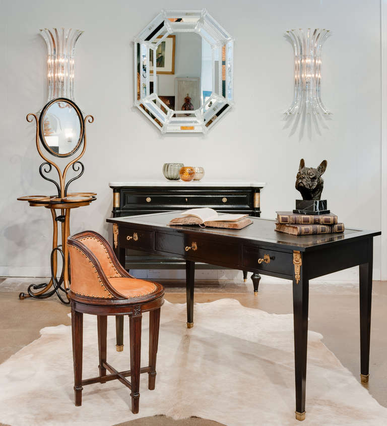 French Antique Louis XVI Writing Desk