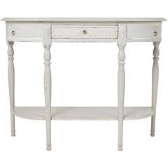Antique French Directoire Style Console Table