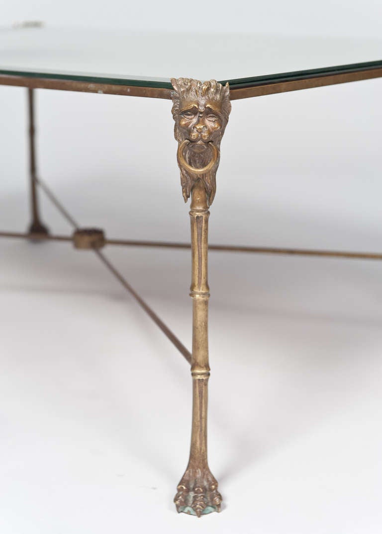 Vintage Maison Charles Bronze Coffee Table 2