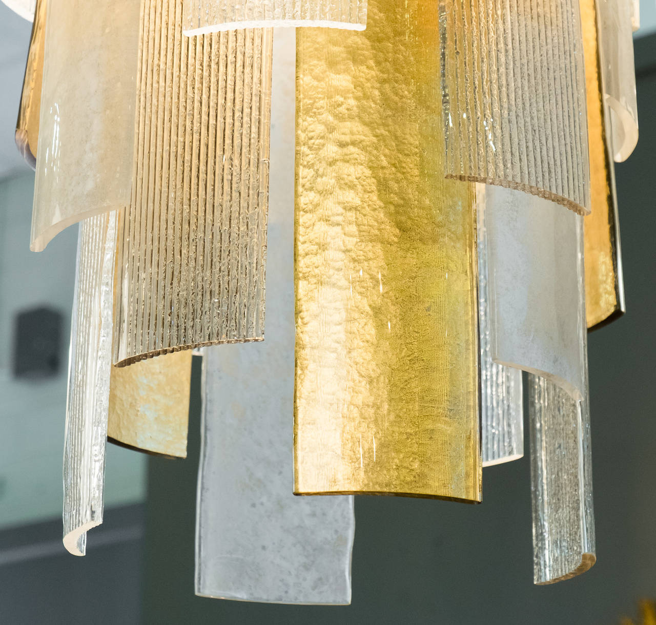 Cascading Chandelier in Murano Glass 1