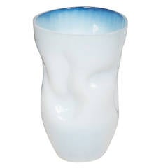 Vintage Murano "Girasole" Glass Vase