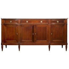Antique French Louis XVI Mahogany Buffet