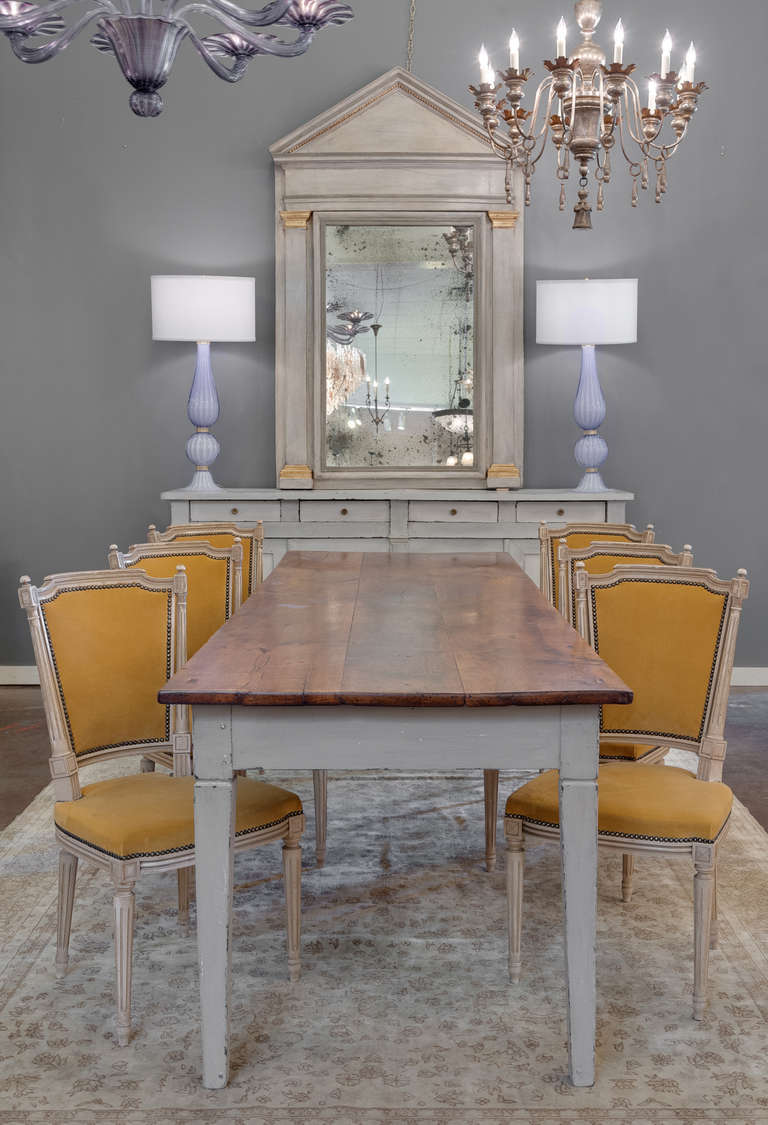 Early 19th Century French Directoire Style Farm Table