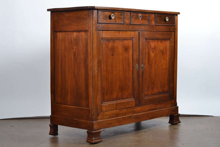 19th Century French Restauration Period Cherry Wood Buffet