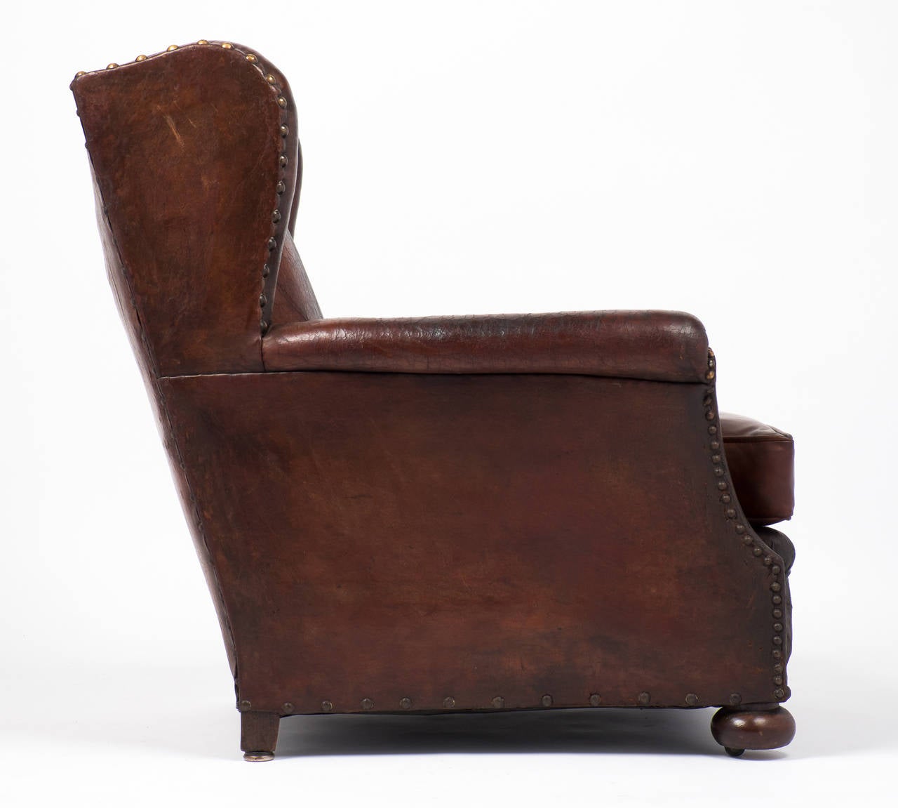 leather club chairs vintage