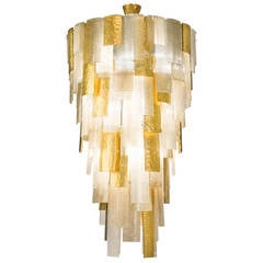 Cascading Chandelier in Murano Glass 9