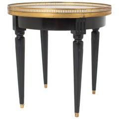 French Louis XVI Marble-Top Side Table