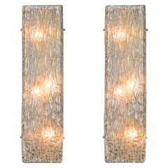 Pair of Murano Glass Wall Sconces