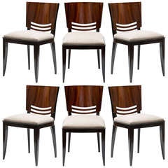 Stunning French Art Deco Dining Chairs