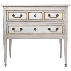 Louis XVI Painted Cherrywood Chest of Drawers