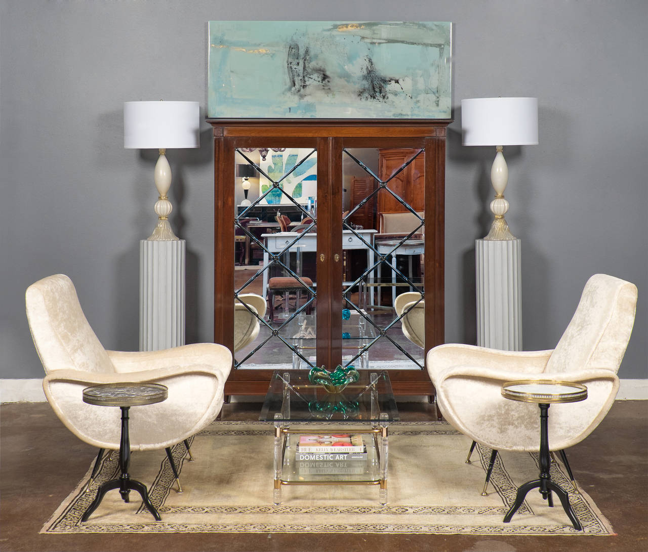 French Louis XVI Tripod Side Table