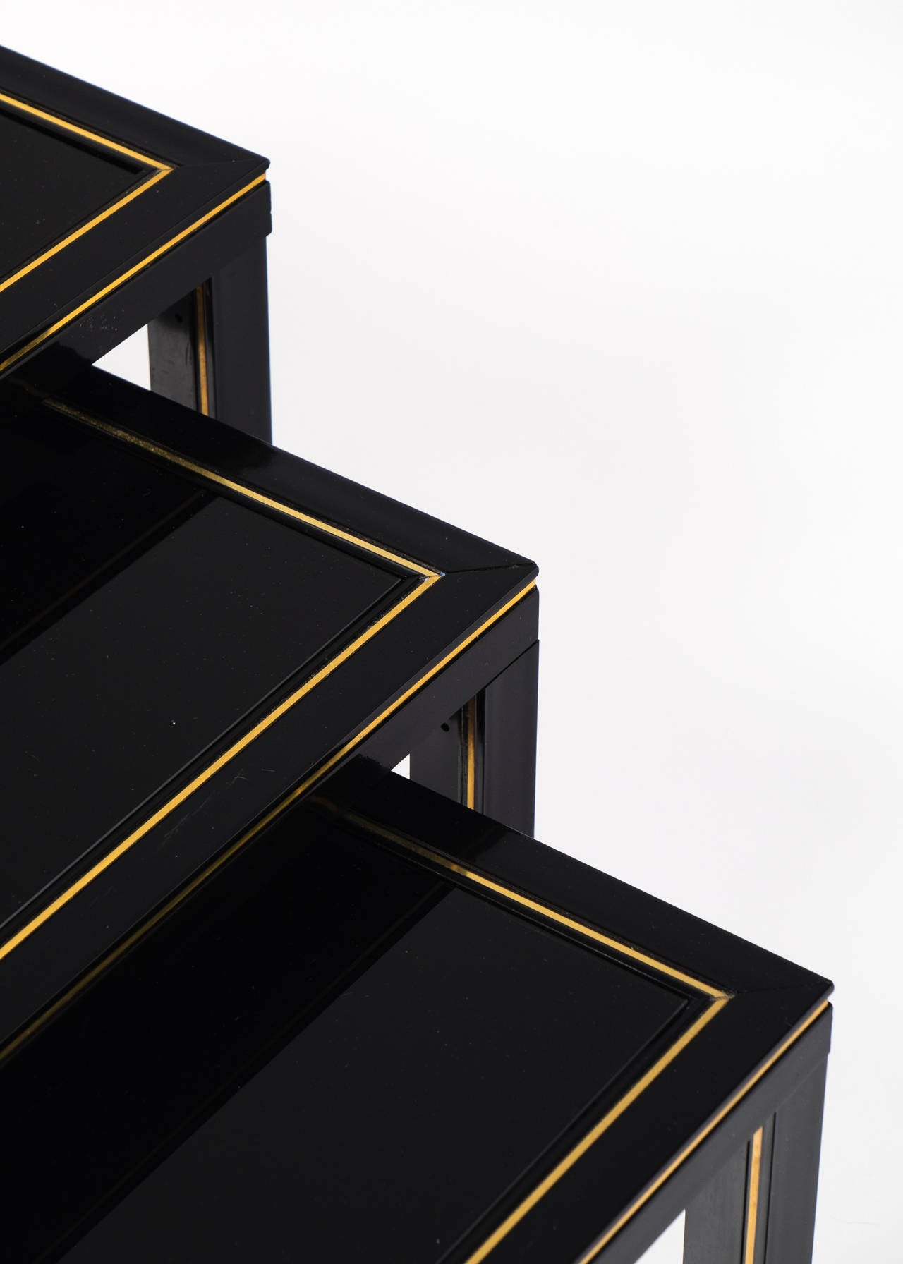 French Vintage Set of Nesting Tables by Pierre Vandel 2