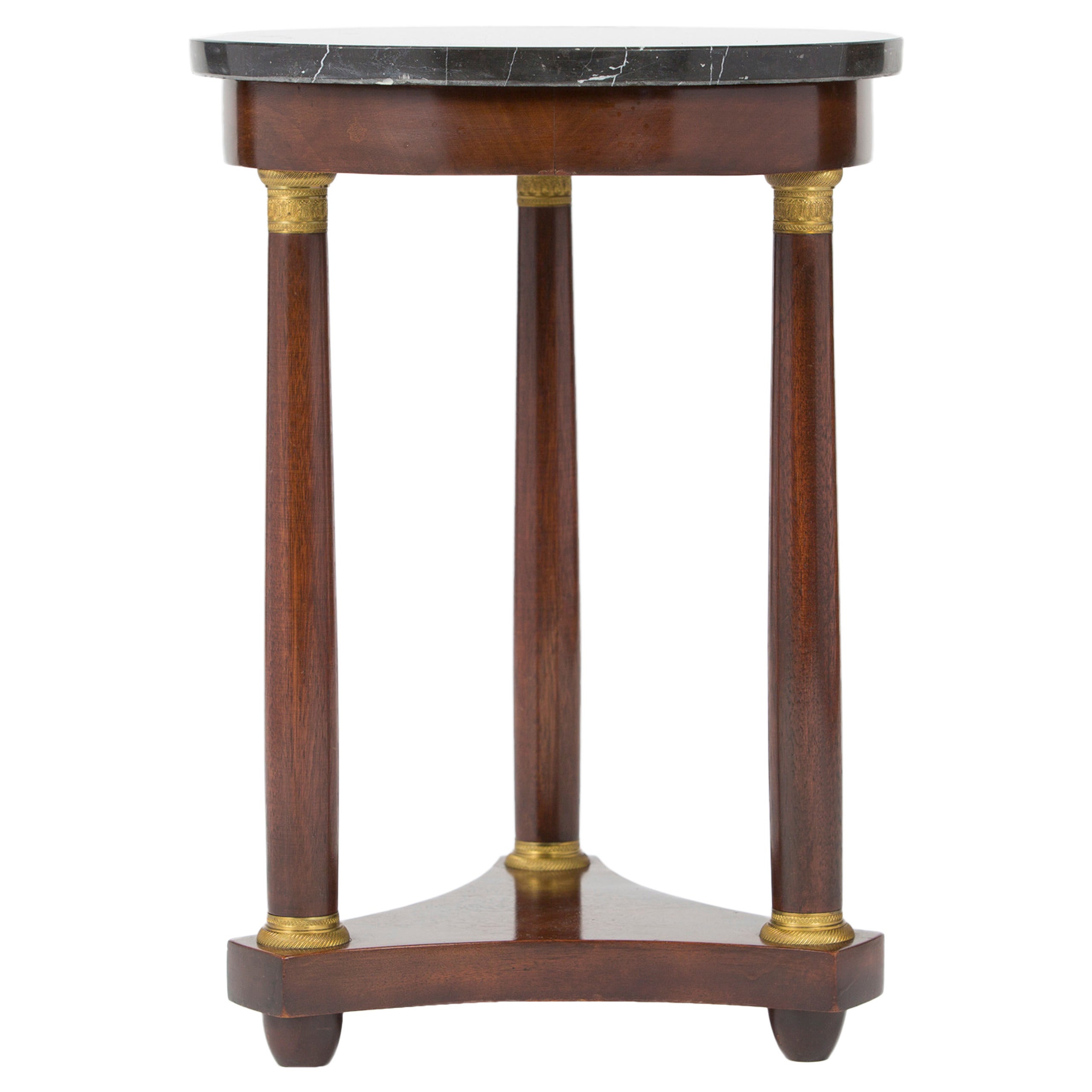 French Empire Style Marble-Top Gueridon