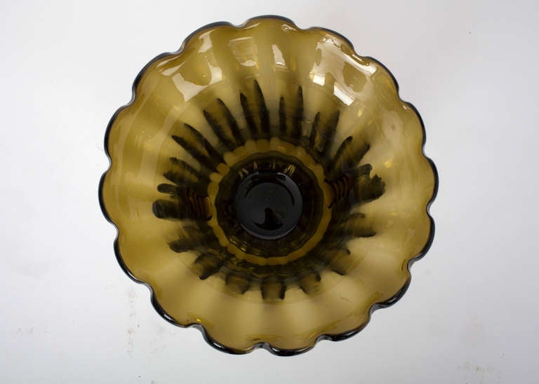 20th Century Murano Signed Glass Vase