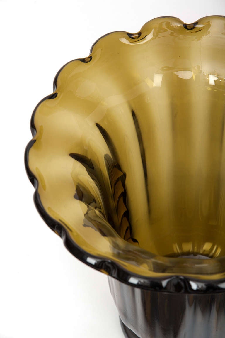 Murano Glass Murano Signed Glass Vase