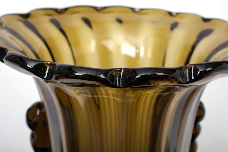 Murano Signed Glass Vase 1