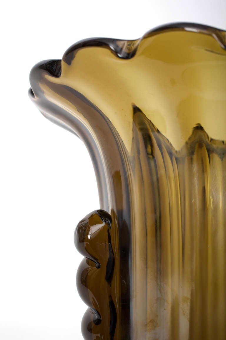 Murano Signed Glass Vase 3