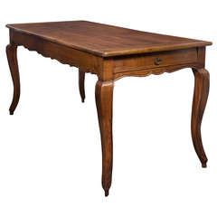 French Antique Louis XV Cherrywood Table