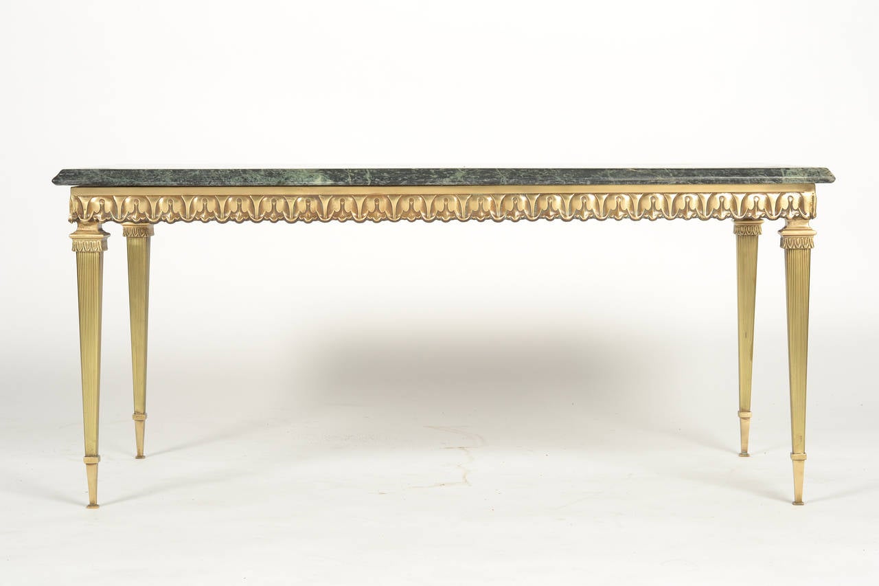 Vintage French Bronze Coffee Table at 1stDibs