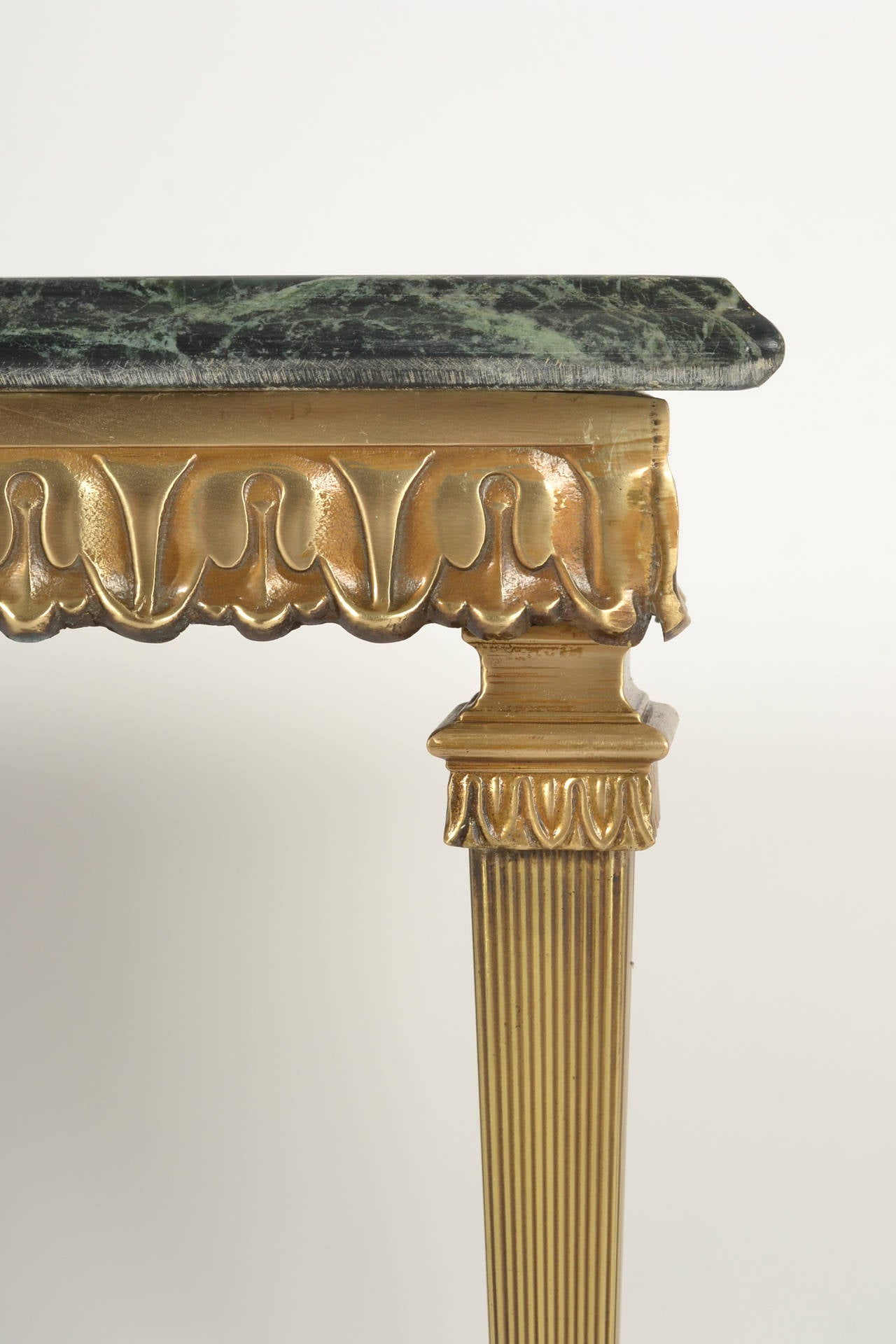 Vintage French Bronze Coffee Table at 1stDibs