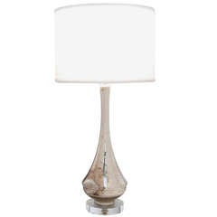 Murano Mercury Glass Table Lamp