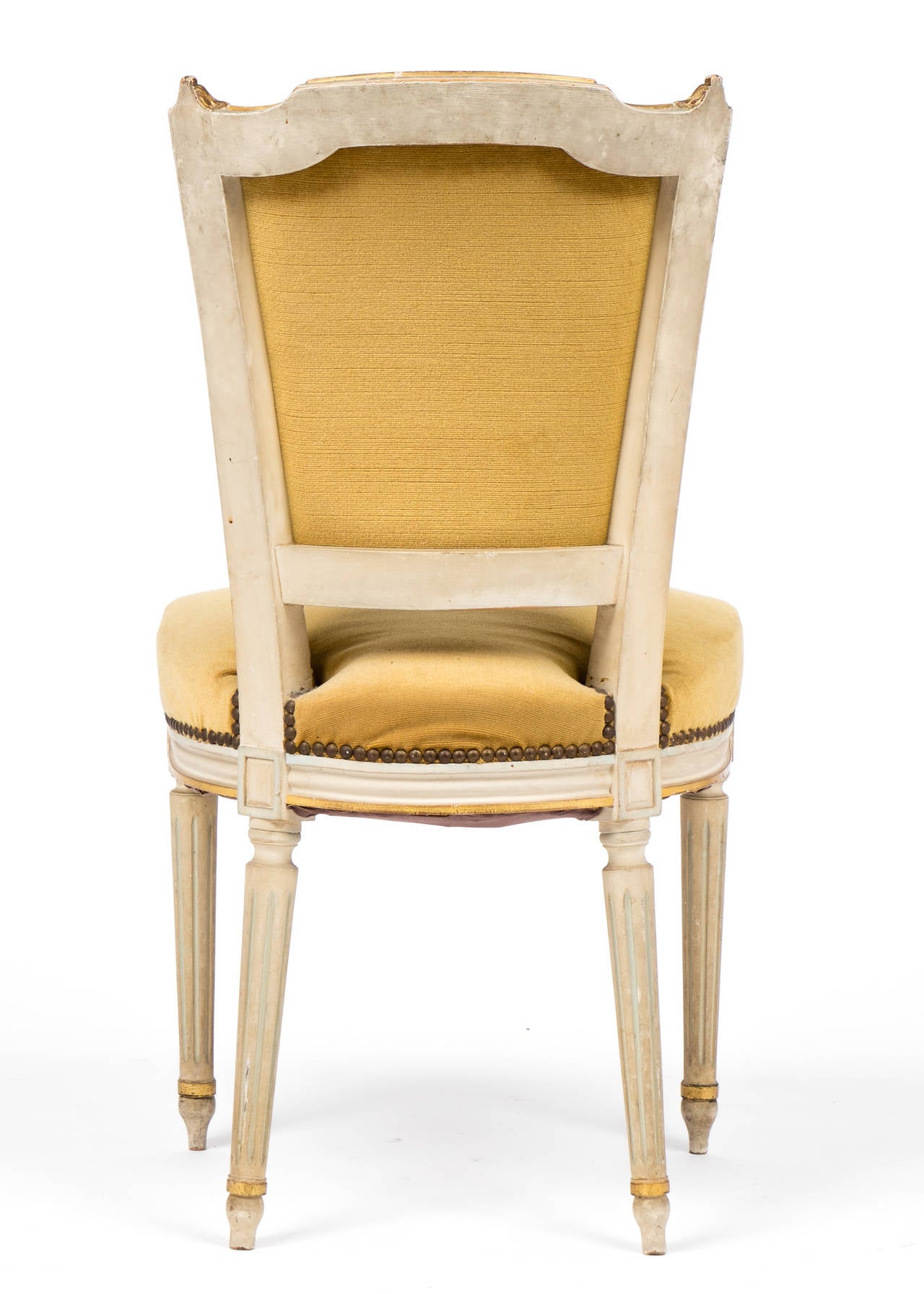 Early 20th Century French Louis XVI Set of Six Dining Chairs