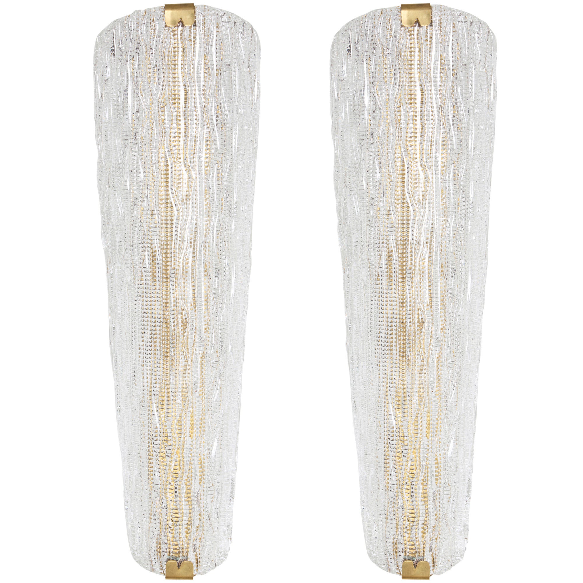 Murano Glass Wall Sconces by Barovier