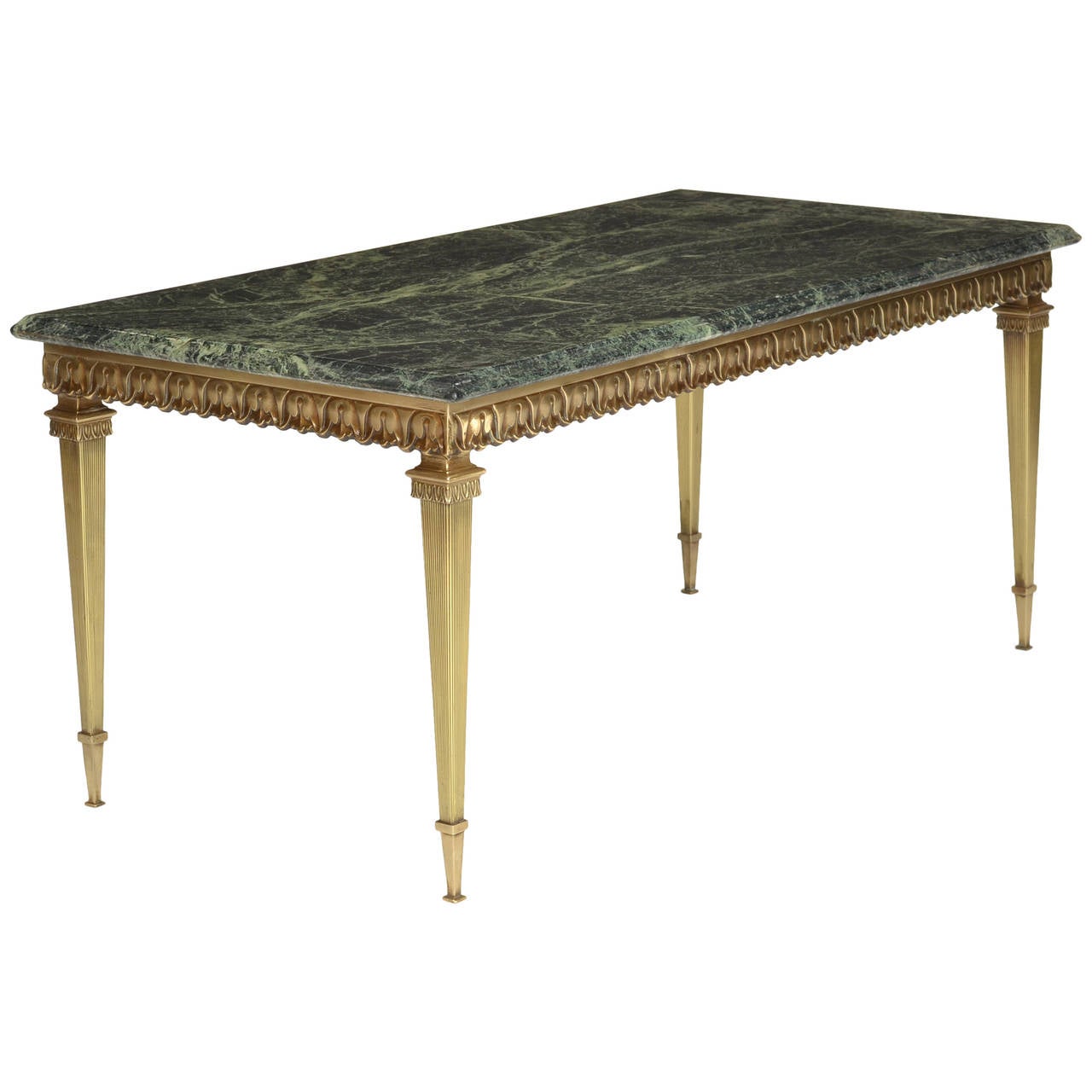 Vintage French Bronze Coffee Table at 1stDibs