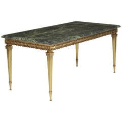 Vintage French Bronze Coffee Table