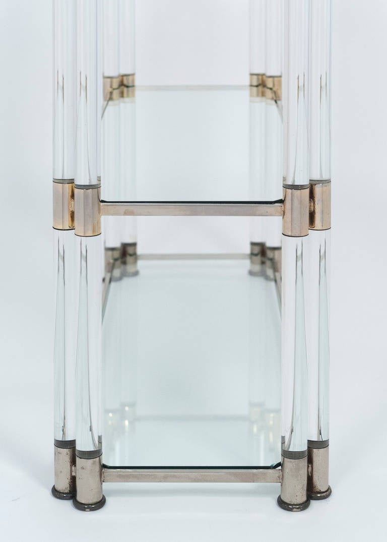 French Vintage Lucite Étagère 3