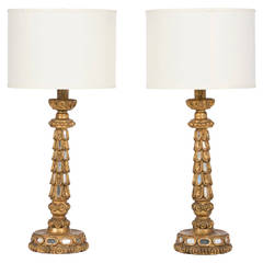 Pair of Spanish Vintage Table Lamps