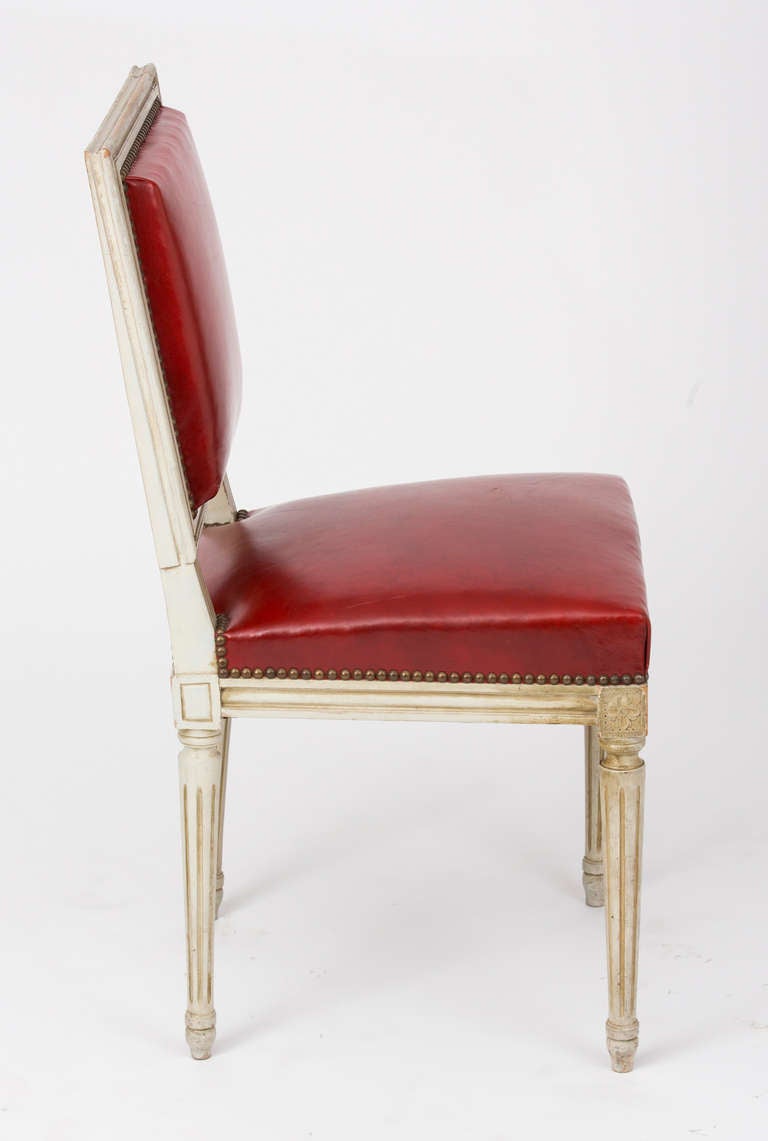French Set of 8 Louis XVI Dining Chairs
