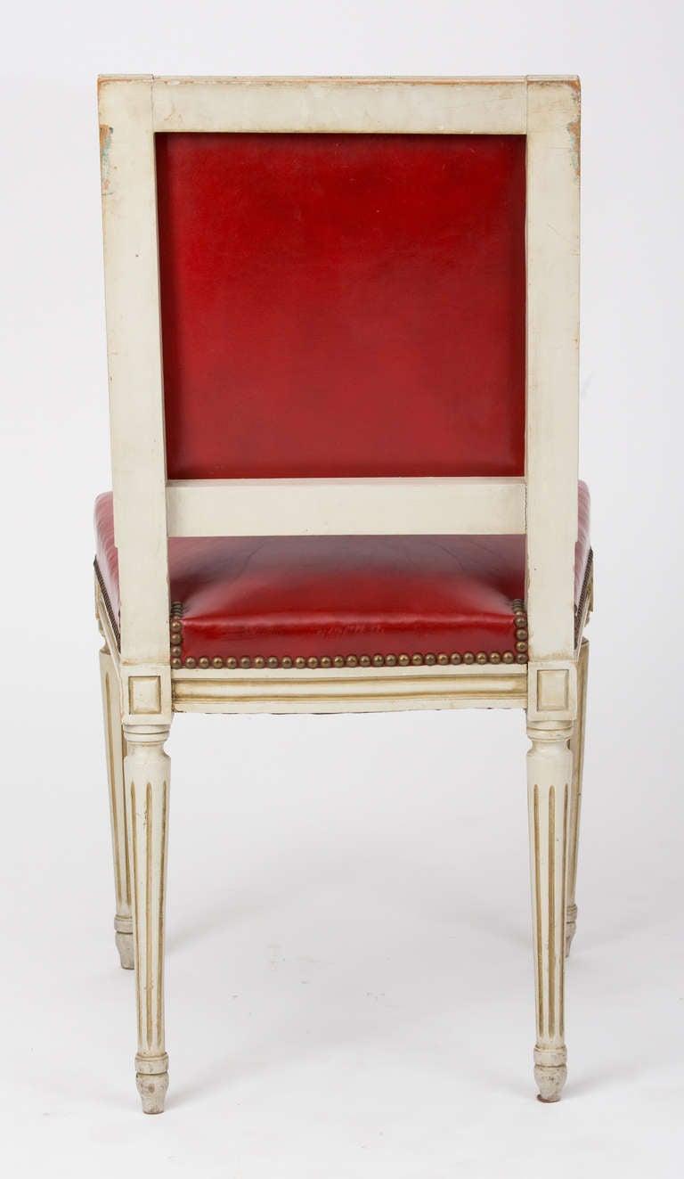 Set of 8 Louis XVI Dining Chairs In Good Condition In Austin, TX