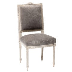 Delicate Louis XVI Style Side Chair