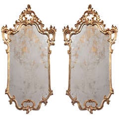 Pair of Italian Antique Mirrors