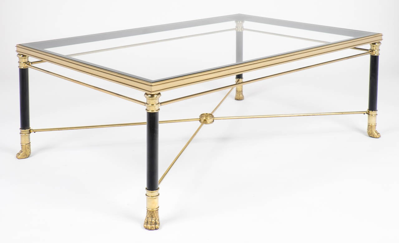 Mid-20th Century French Vintage Coffee Table by Maison Raphael