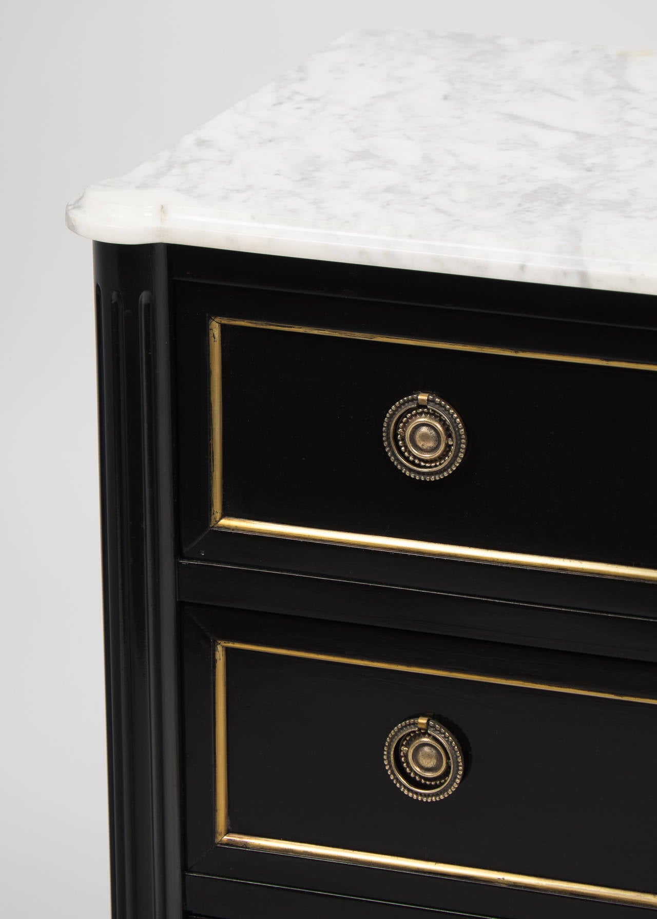 Louis XVI Marble-Top Chest of Drawers 1