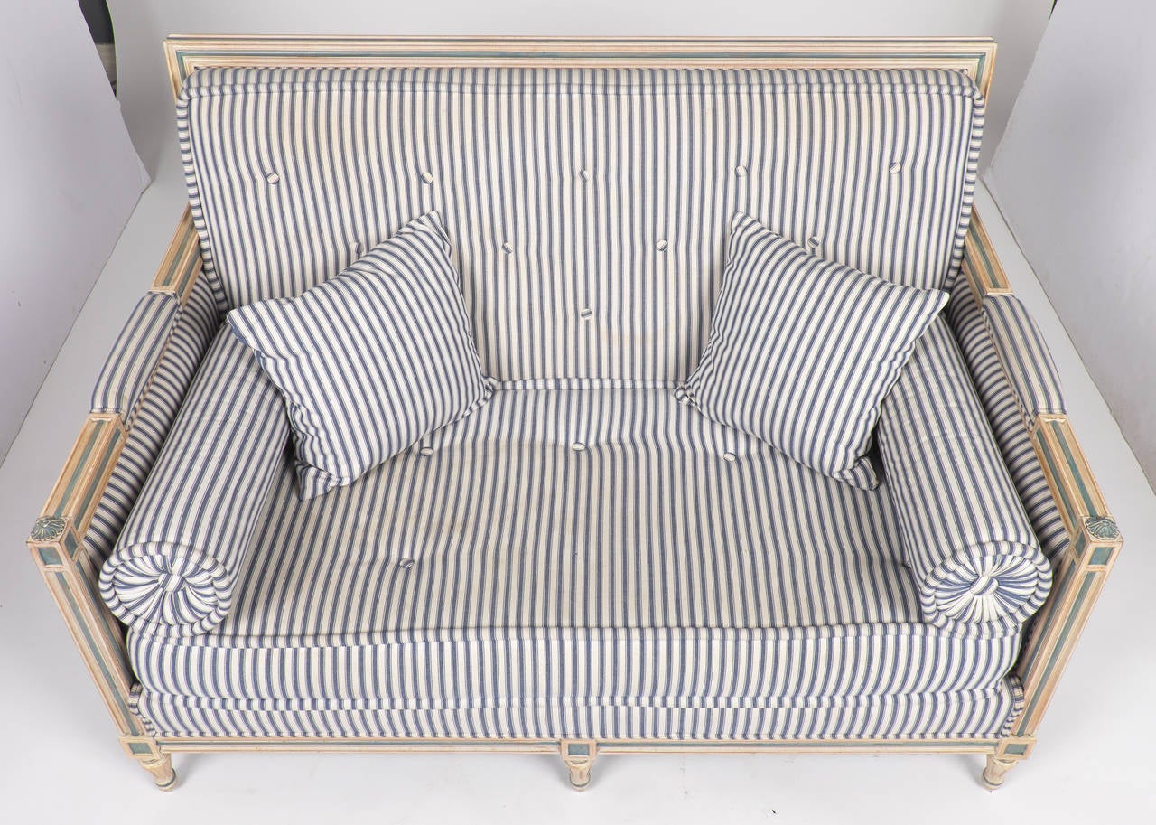 Early 20th Century Antique French Louis XVI Settee