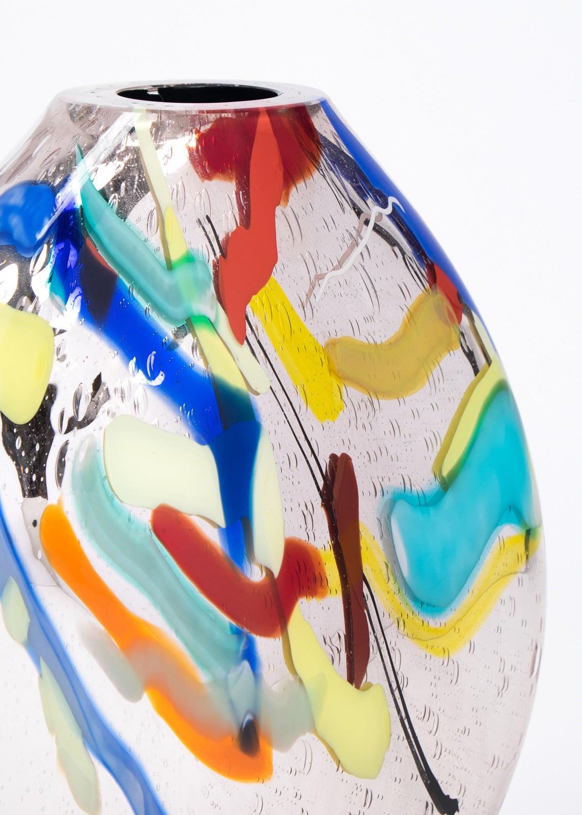 Murano Glass Vase by Davide Dona 3