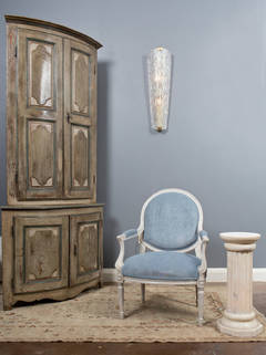 French Neoclassic Alabaster Column Lamp