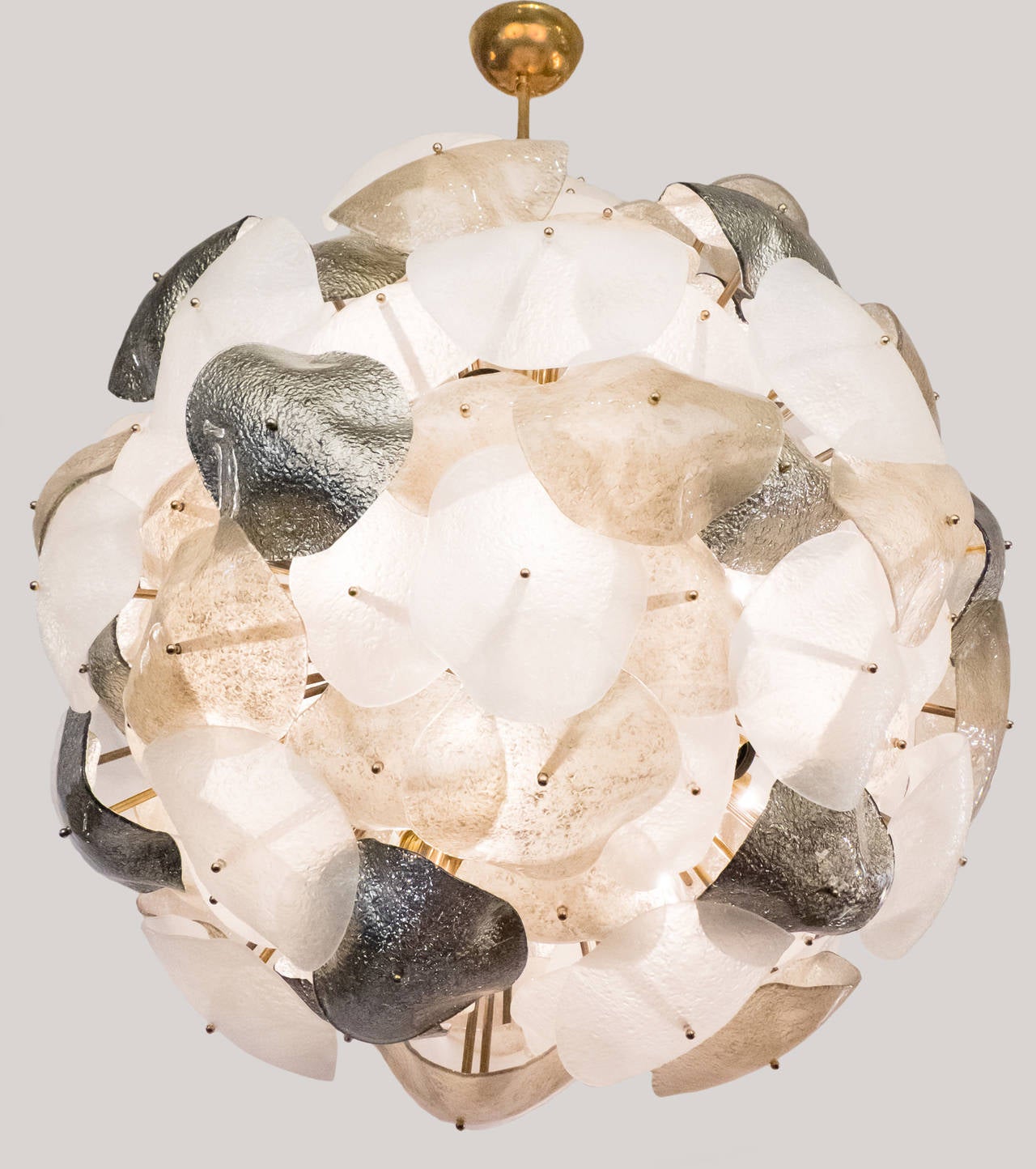Contemporary Murano Glass Globe Chandelier