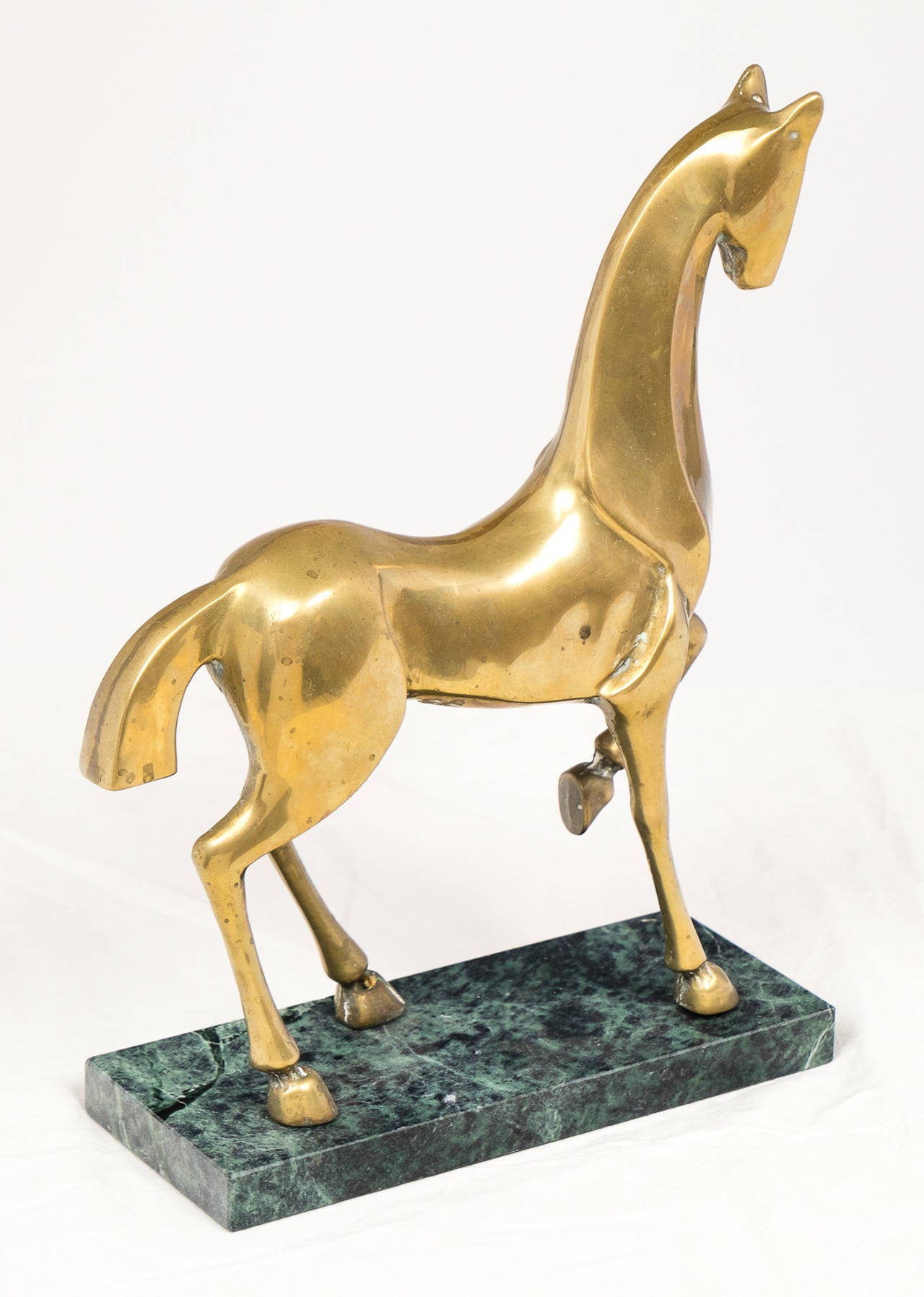 Italian Art Deco Etruscan Horse Sculpture 3