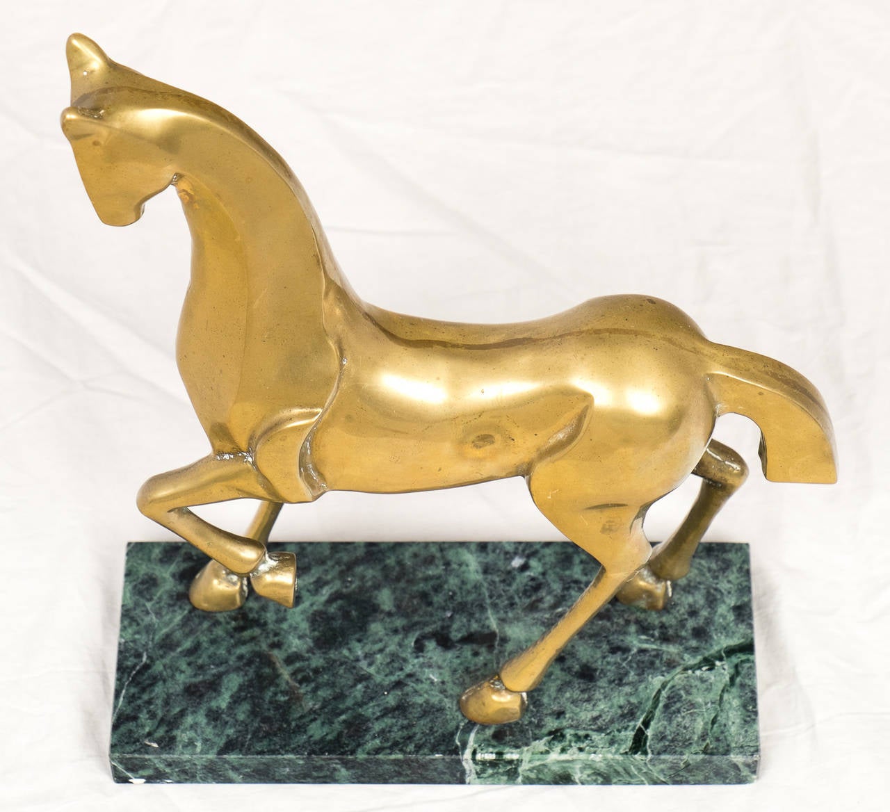 Italian Art Deco Etruscan Horse Sculpture 2