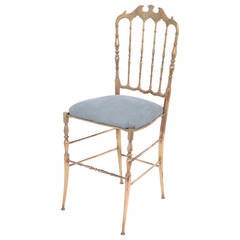 Antique Solid Brass Chiavari Chair