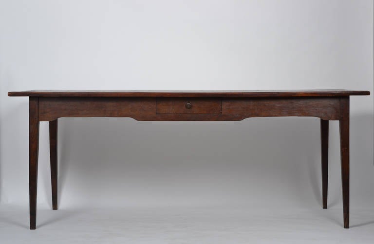 Louis Philippe French 19th Century Farm Table